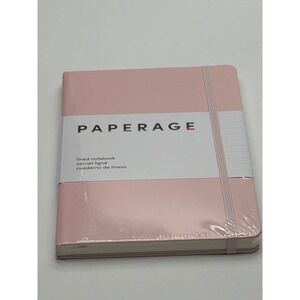 Paperage Lined Notebook Blush Pink Hardcover 160 Pages 5.6 x 8 inch 88113 NEW